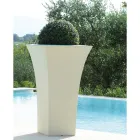 Gartenblumentopf aus farbigem Polyethylen Made in Italy - Tremont Viadurini