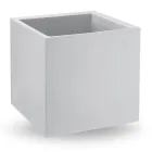 Vase in kubischer Form aus farbigem Polyethylen Made in Italy - Tonello Viadurini