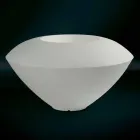 Moderne Ziervase aus farbigem Polyethylen Made in Italy - Timber - Viadurini