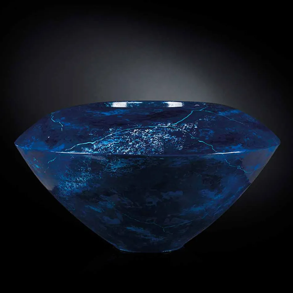 Moderne Ziervase aus farbigem Polyethylen Made in Italy - Timber - Viadurini