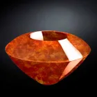 Moderne Ziervase aus farbigem Polyethylen Made in Italy - Timber - Viadurini