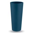 Runde Außenvase aus farbigem Polyethylen Made in Italy - Nippon Viadurini