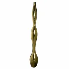 Indoor-Vase in Harz-Gold- oder Blattsilber-Finish Made in Italy - Quarto Viadurini