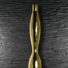 Indoor-Vase in Harz-Gold- oder Blattsilber-Finish Made in Italy - Quarto Viadurini