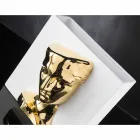 Moderne rechteckige Vase aus farbiger Keramik, handgefertigt in Italien - Lucas Viadurini