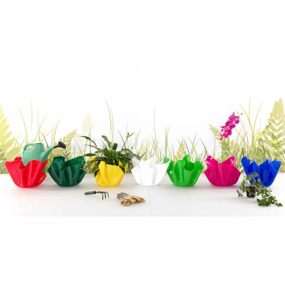 Red Indoor / Outdoor Designer Pina, hergestellt in Italien Viadurini