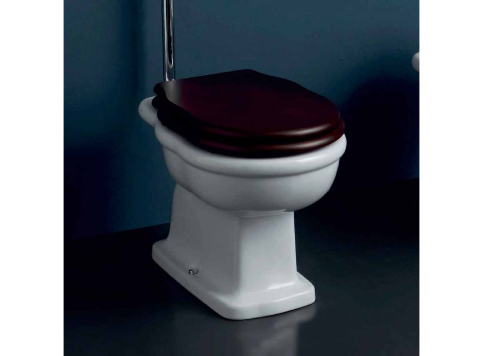 Keramik-Toilette im modernen Design mit Style-Steckdose Viadurini