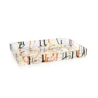 Mehrfarbiges Tablett aus Plexiglas in 2 Größen Made in Italy - Mehrfarbig Viadurini