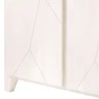 Vitrinenstruktur für das Wohnzimmer aus massivem Tannenholz Made in Italy - Pascual Viadurini