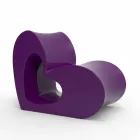 Vondom Agatha moderner Design-Außensessel aus farbigem Polyethylen Viadurini