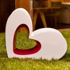 Vondom Agatha moderner Design-Außensessel aus farbigem Polyethylen Viadurini