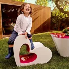 Vondom Agatha moderner Design-Außensessel aus farbigem Polyethylen Viadurini