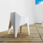 Vondom Voxel bunter Gartenstuhl mit modernem Design Viadurini