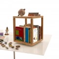 Made in Italy Bücherregal modular in modernem Design Zia Babele Le Trottole